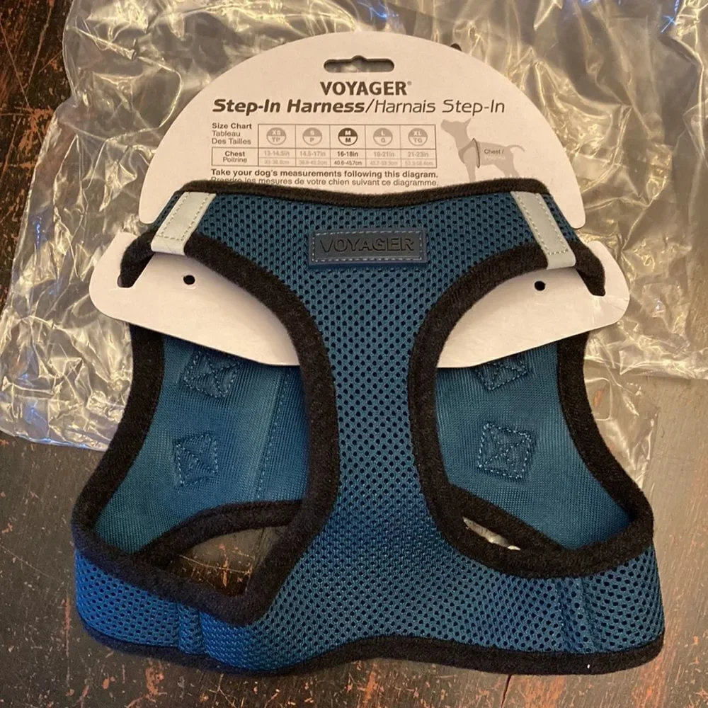 Dog Harness For Small Dog  16 -18' Chest Blue Marked Size M  - New In Package